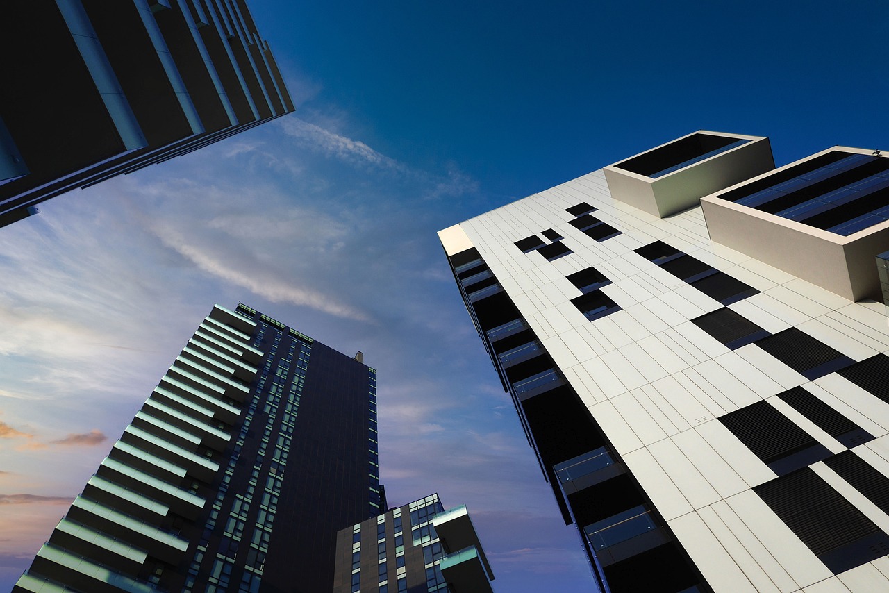 Tall office buildings